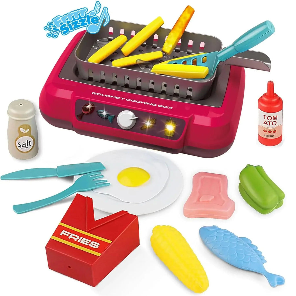 Play kitchen set for imaginative cooking