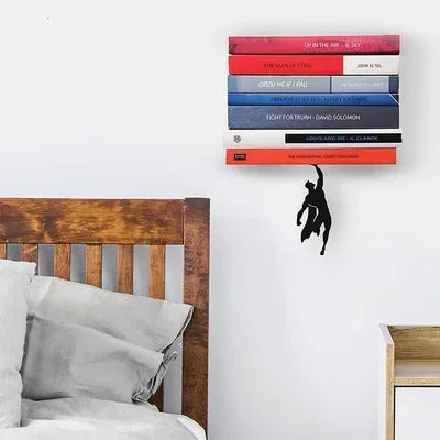 HeroHold — Finally a shelf that holds your books heroically together and captivates every gaze!