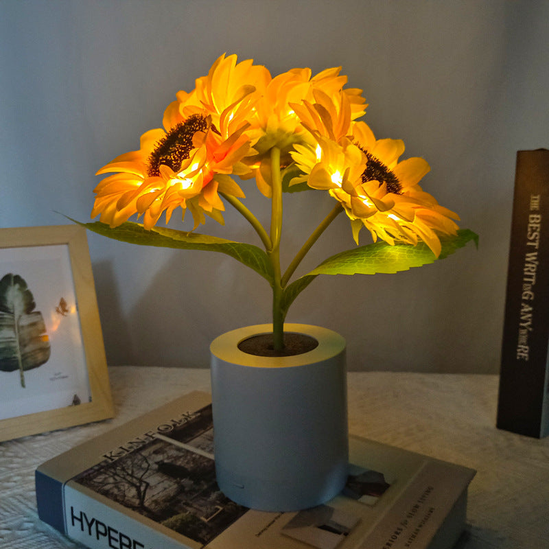 Sunflower Lamp - Wireless Sunflower lamps