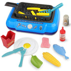Colorful Children's Kitchen Set with Accessories for Imaginative Role Play