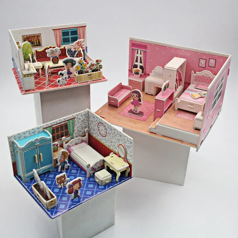 Creative 3D Puzzle – Dream House for Playing & Designing