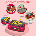 Play kitchen set for imaginative cooking