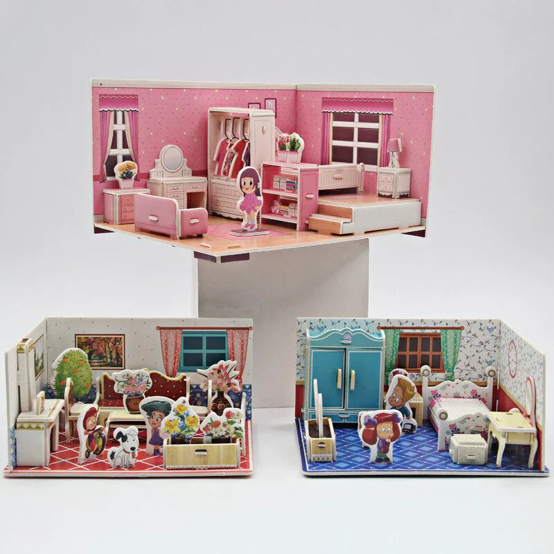 Creative 3D Puzzle – Dream House for Playing & Designing