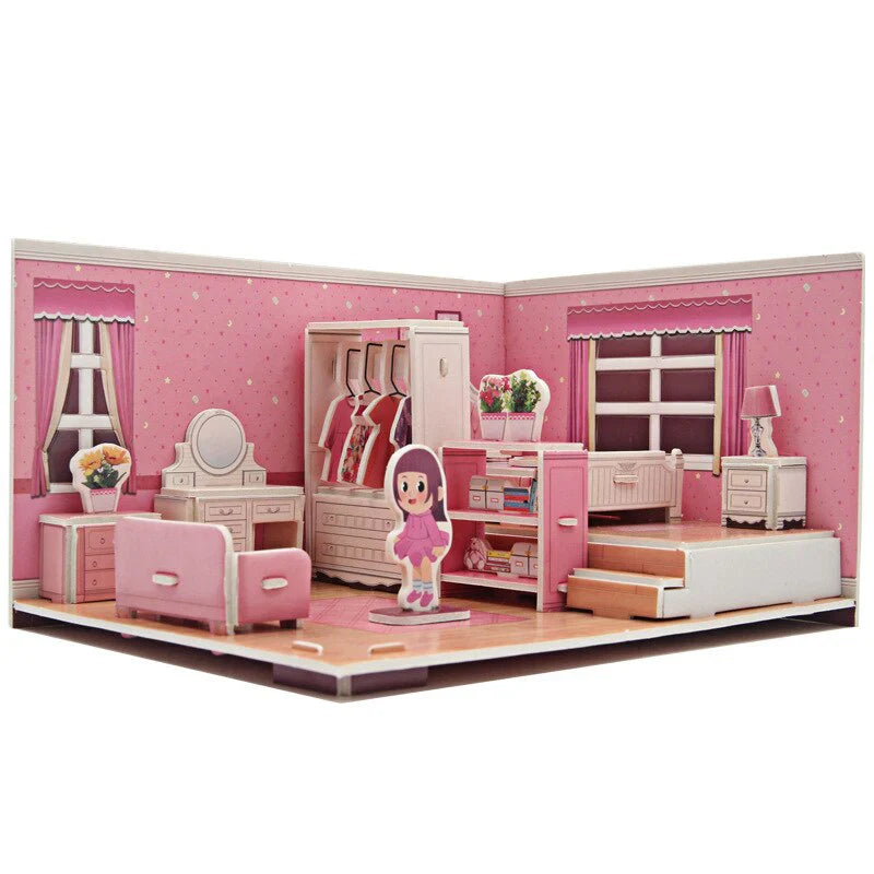 Creative 3D Puzzle – Dream House for Playing & Designing