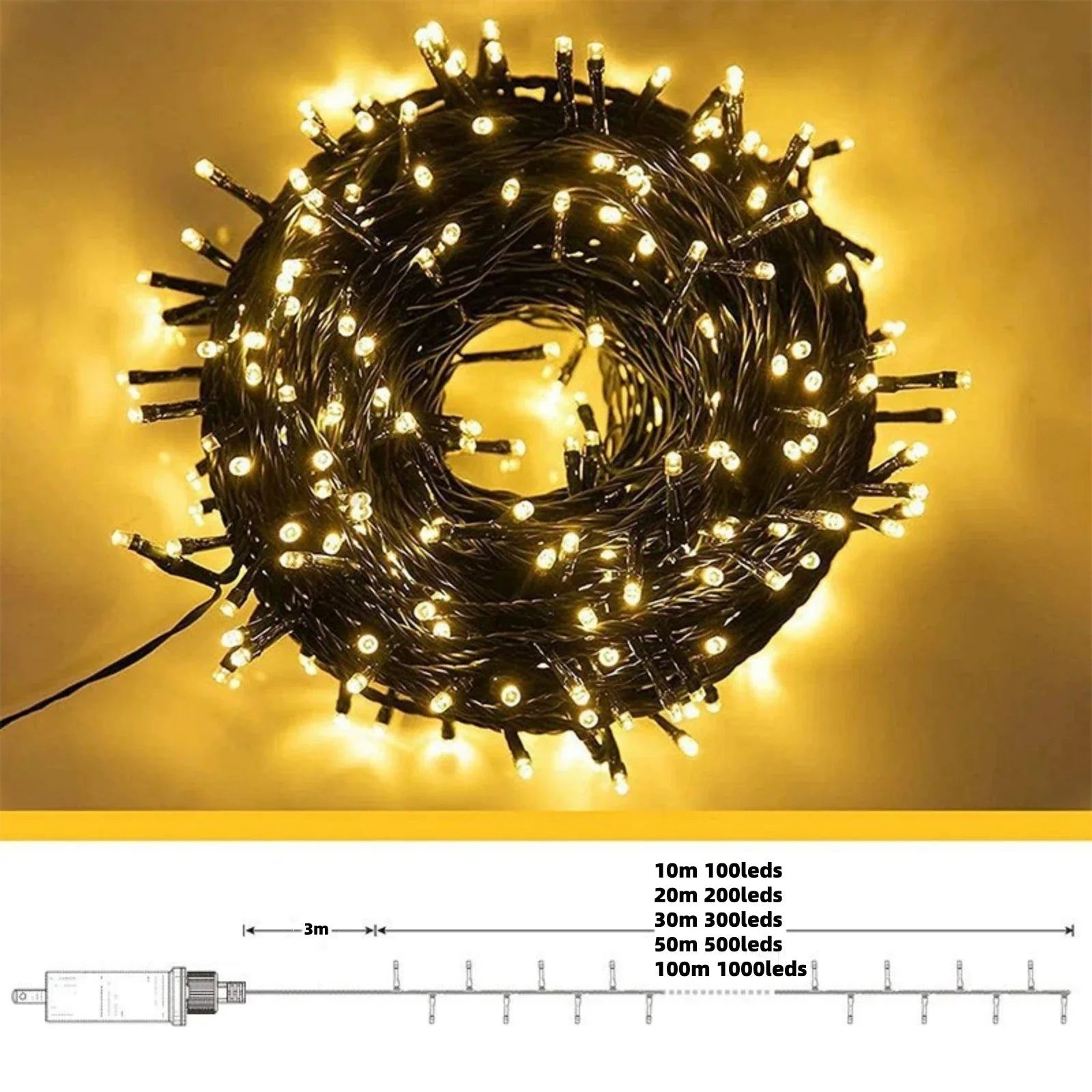 Christmas Delight - Magical LED Curtain Lights for Outdoor