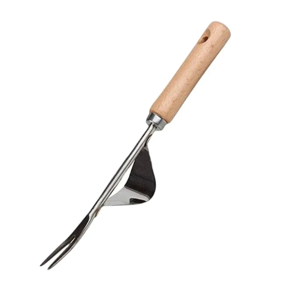 Precise weed remover with ergonomic handle for easy use