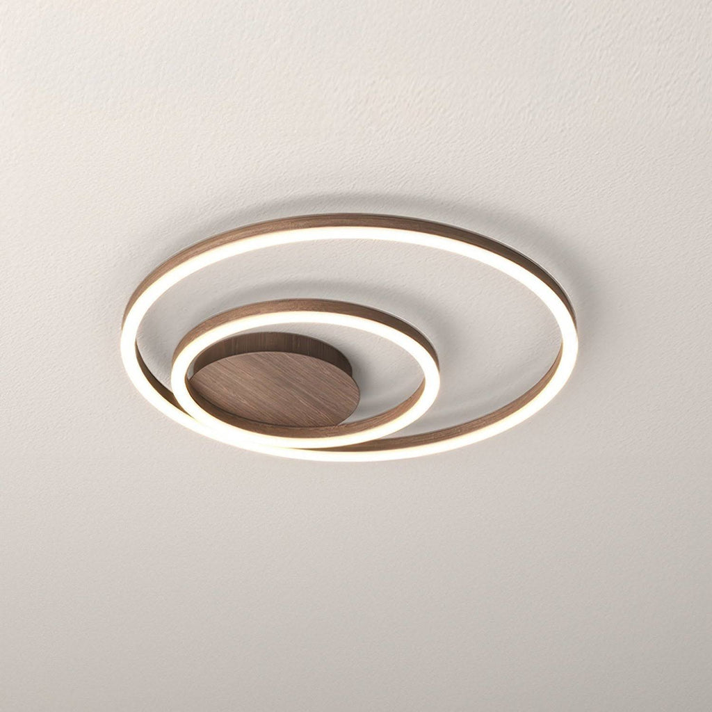 LED Ceiling Light with Decorative Rings 55x50cm - 32W