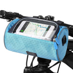 Waterproof Bicycle Bag with Phone Window – Adjustable Handlebar Bag