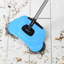 2in1 vacuum broom without electricity