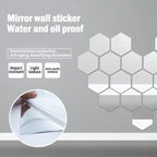 Flexible Mirror Sheets | Shatterproof PET Wall Mirror | Peel & Stick Design | Lightweight & Safe