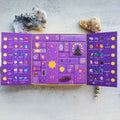Halloween Crystal Advent Calendar | 31-Day Countdown Box | Healing Stone Collection