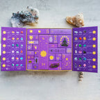 Halloween Crystal Advent Calendar | 31-Day Countdown Box | Healing Stone Collection