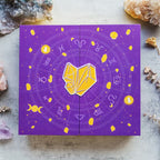 Halloween Crystal Advent Calendar | 31-Day Countdown Box | Healing Stone Collection