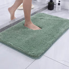 Non-slip Bath Mat Quick-drying Microfiber 50 x 80 cm Luxury Comfort Safety