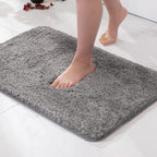 Non-slip Bath Mat Quick-drying Microfiber 50 x 80 cm Luxury Comfort Safety