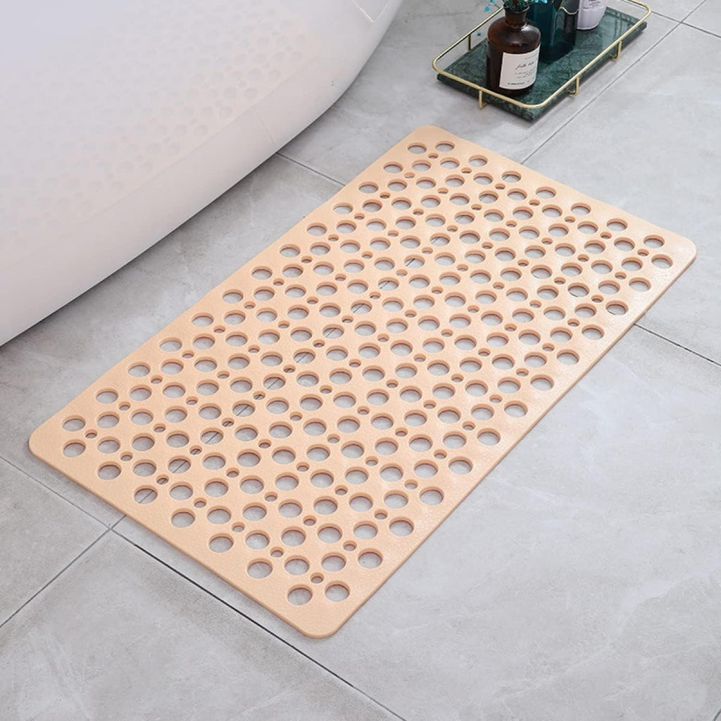 Non-slip antibacterial bath mat with suction cups | Safe and hygienic bathing solution for families