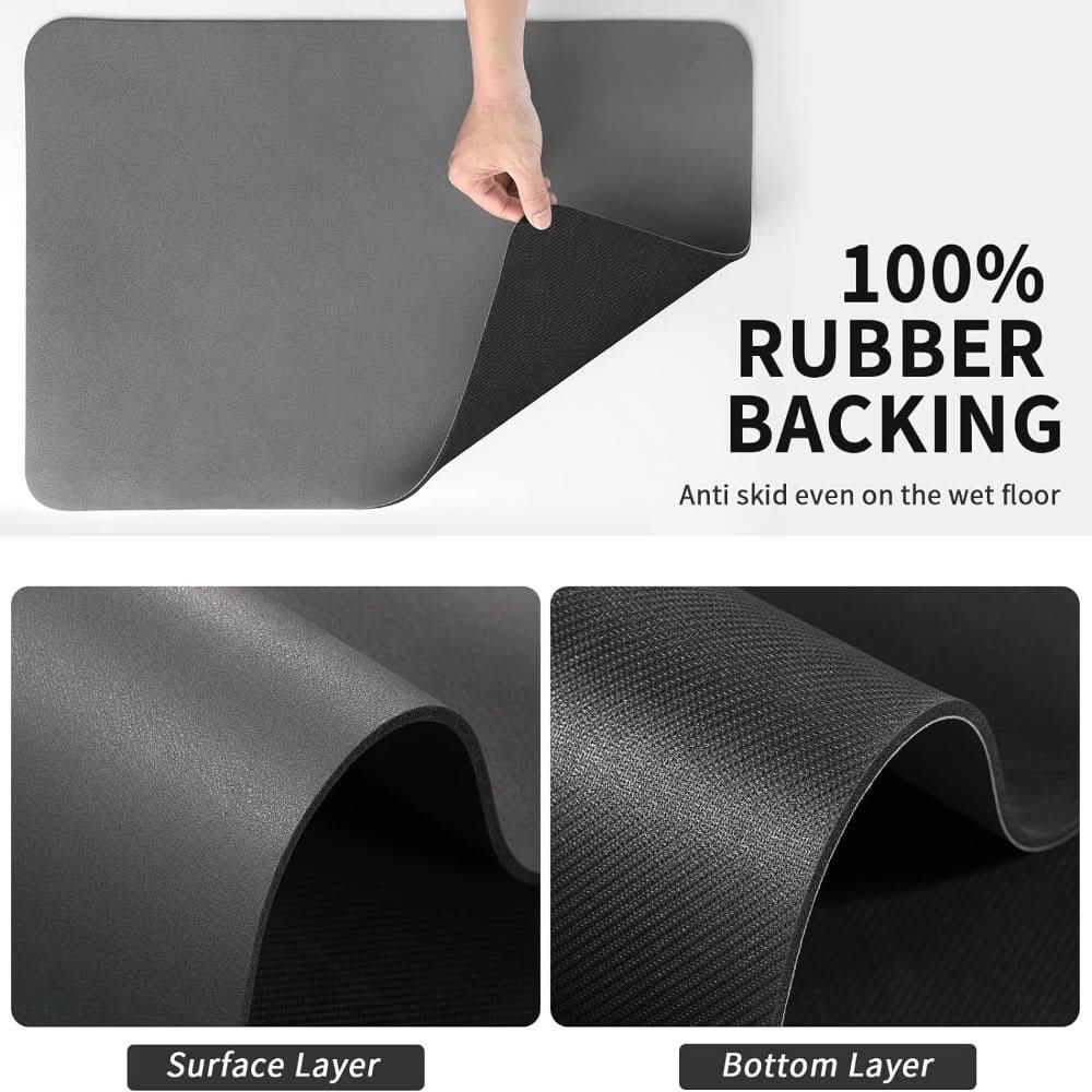 DishDryer - Quick-drying, highly absorbent kitchen mat