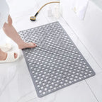 Non-Slip Shower Mat with Suction Cups, Water-Repellent Surface and Mold Resistance