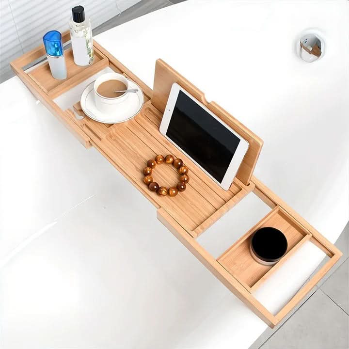 BambooBliss – extendable bath caddy