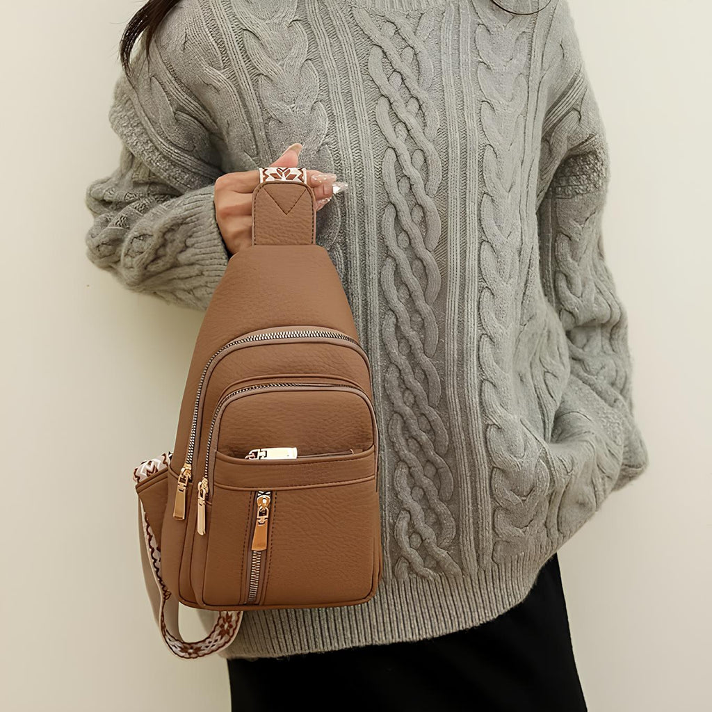 LuxuraGuard Chic Shoulder Bag | Stylish design against theft for safe everyday use