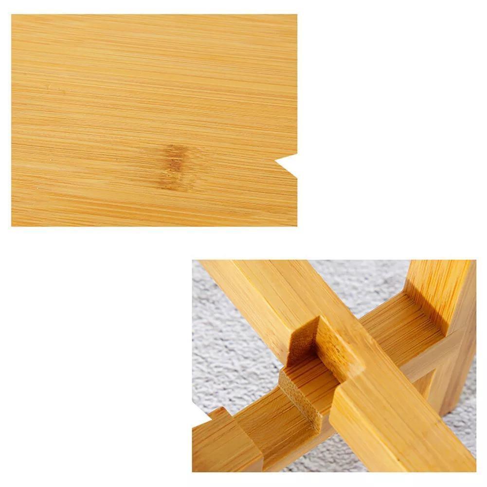 BambooElevate Plant Stand made of bamboo wood | Adjustable & Stable | Perfect for indoors
