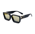 Black Square UV Protection Sunglasses