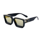 Black Square UV Protection Sunglasses