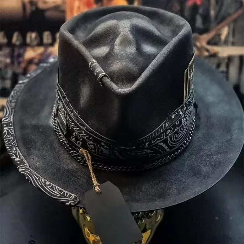 Artisan Skull Hat – Handmade Beanie with Skull Print for Unique Streetstyle