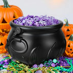 Cauldron decoration – with floating magic bottle & fog effect