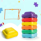 Creative game pieces for balance and motor skills