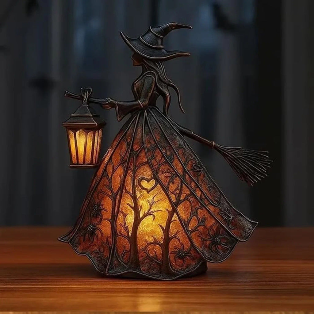 Halloween Witches Lamp Mystica – Magical LED Decorative Lamp for Indoor