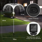 Solar Garden Light Jellyfish – Hypnotic Color Change at Night