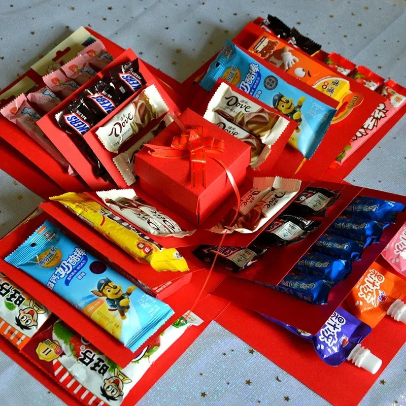 Luxury Surprise Gift Box with Candy and Chocolate – Original Gift