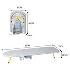Foldable Compact Ironing Board with Storage Hook