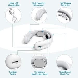 Electric Neck Massager with Heat Function & 3 Modes