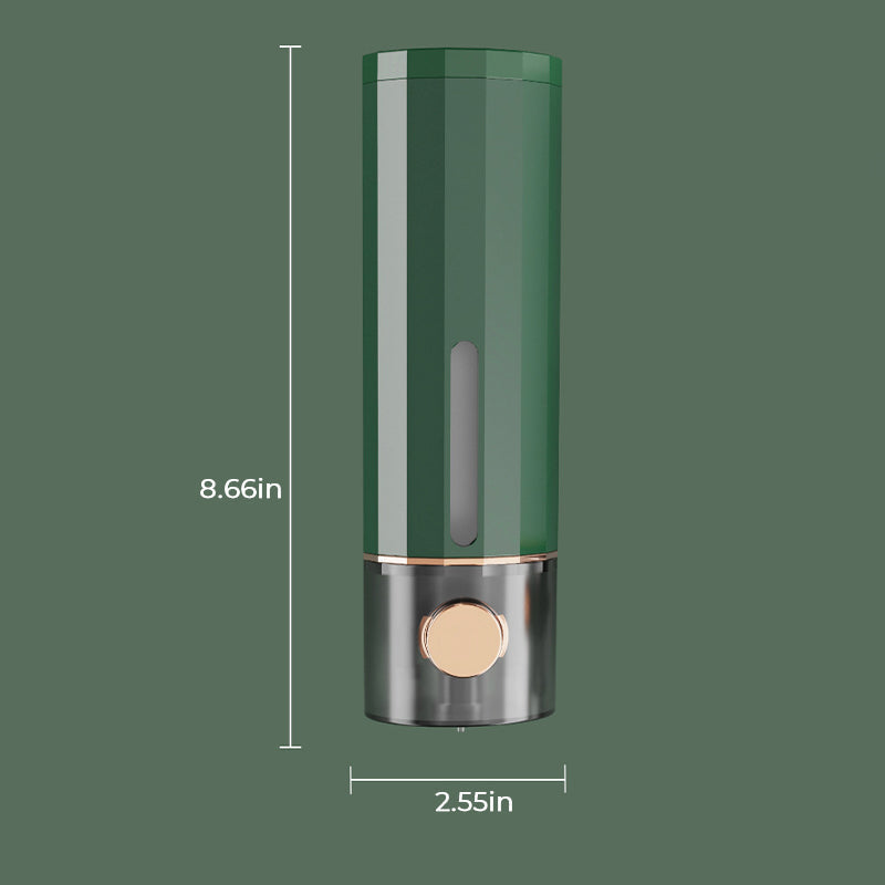 Wall-mounted soap dispenser