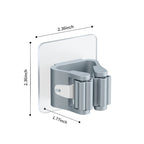 Wall Mounted Mop Holder (3 PCS)