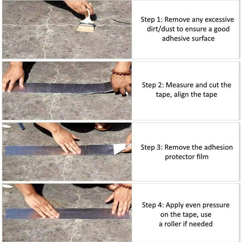 Indestructible adhesive tape