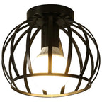Industrial Ceiling Lamp Black