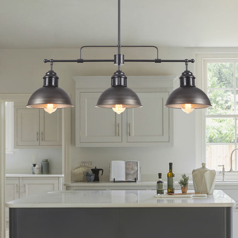 Pendant Lamp for Kitchen with Three Shades
