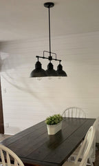 Pendant Lamp for Kitchen with Three Shades