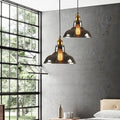 GlassHaven – Elegant Industrial Pendant Lamp