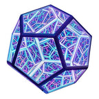 Infinite Dodecahedron Color Art Light