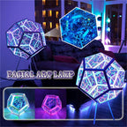 Infinite Dodecahedron Color Art Light