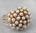 Inlaid Pearl Ring