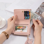 Mini Wallet with Trendy Tassel
