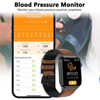 All-in-One Health Monitoring Smartwatch with ECG & Blood Glucose Tracker