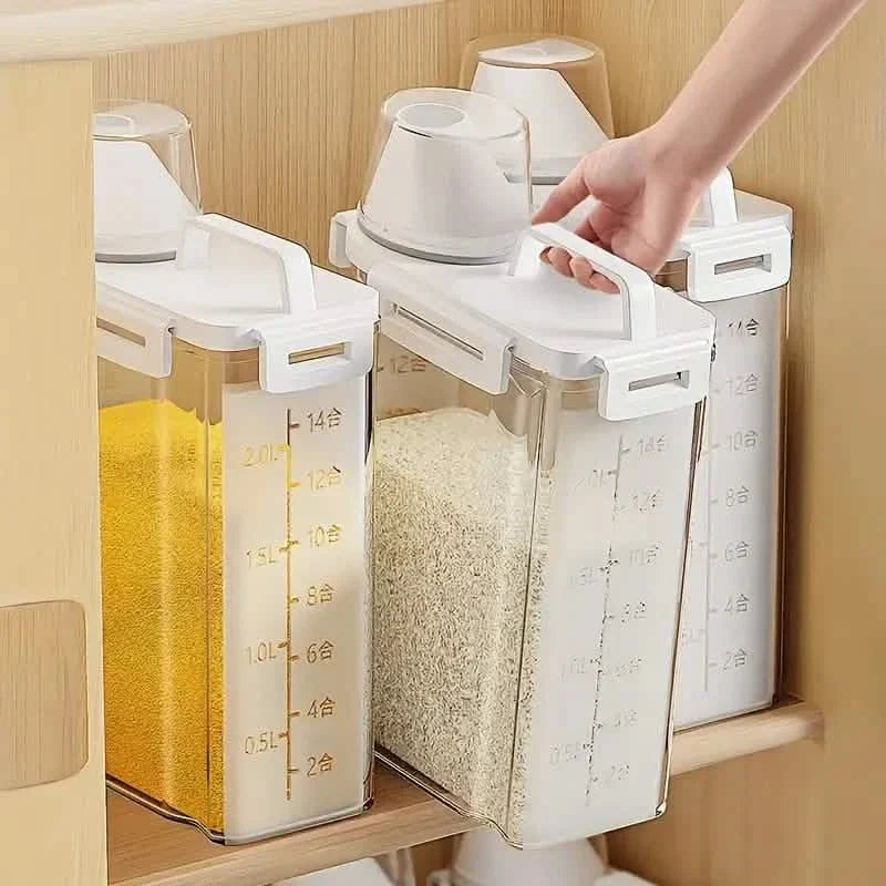Insect and moisture-proof sealed storage container with lid