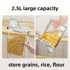 Insect and moisture-proof sealed storage container with lid