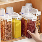 Insect and moisture-proof sealed storage container with lid